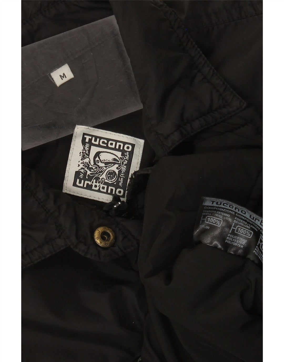 Женская ветровка Tucano Urbano UK 14, средний черный нейлон