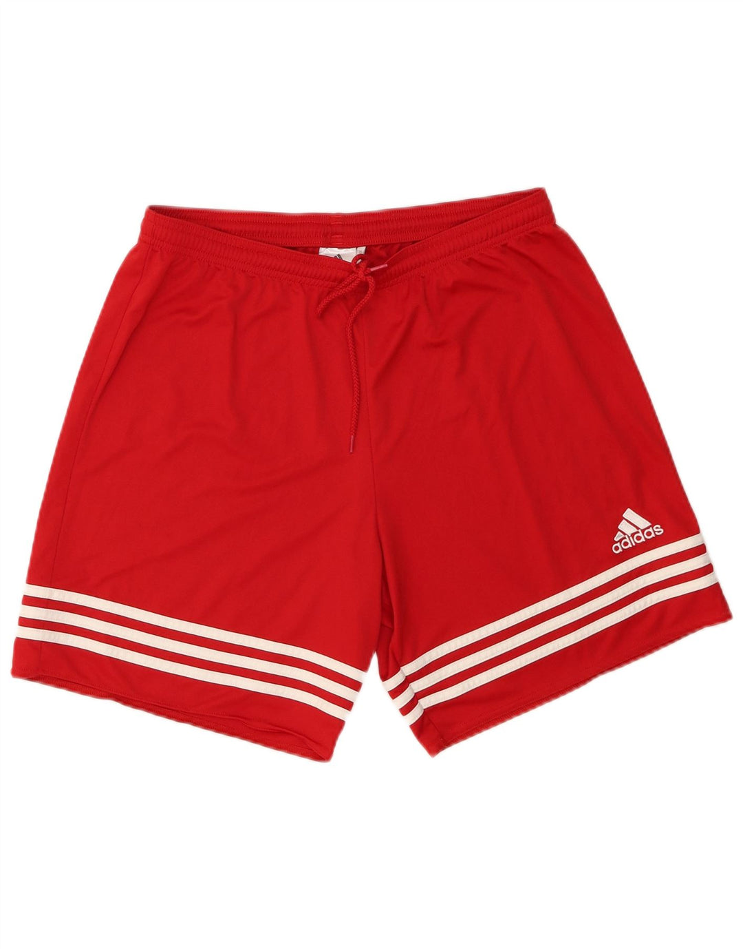 Мужские спортивные шорты Adidas Climalite, большой красный полиэстер