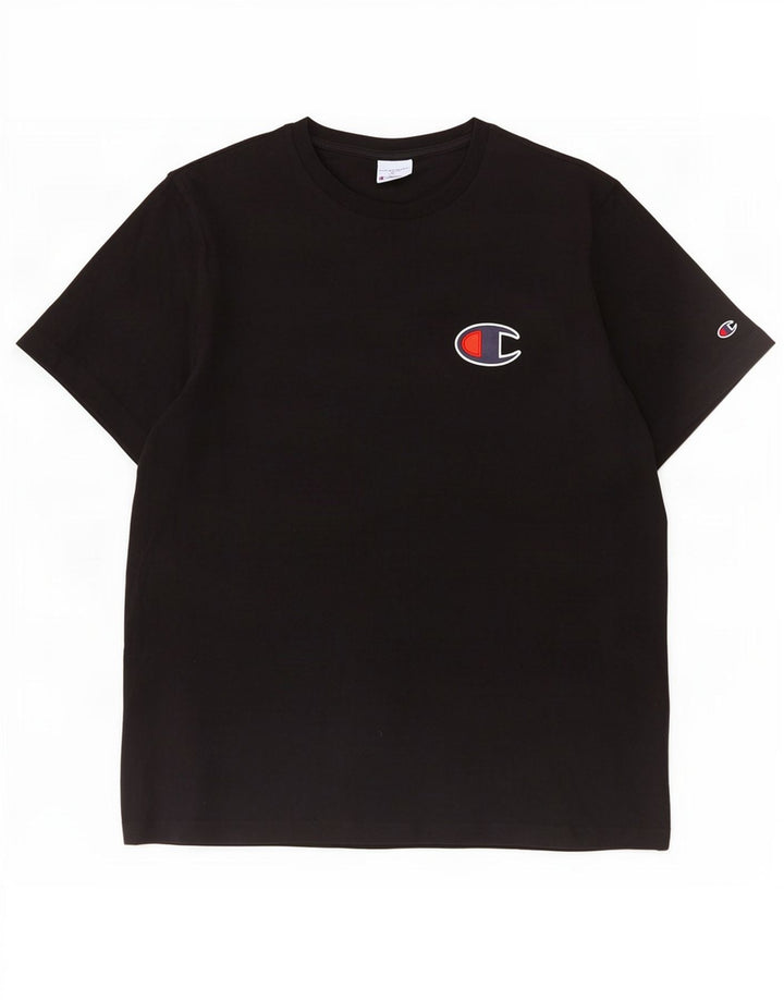 Мужская футболка с рисунком Champion 2XL, черная