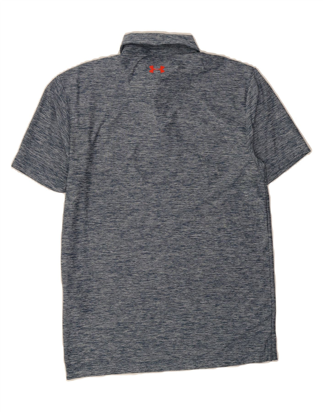 UNDER ARMOUR Mens Heat Gear Polo Shirt Small Blue Polyester Vintage Under Armour and Second-Hand Under Armour from Messina Hembry 