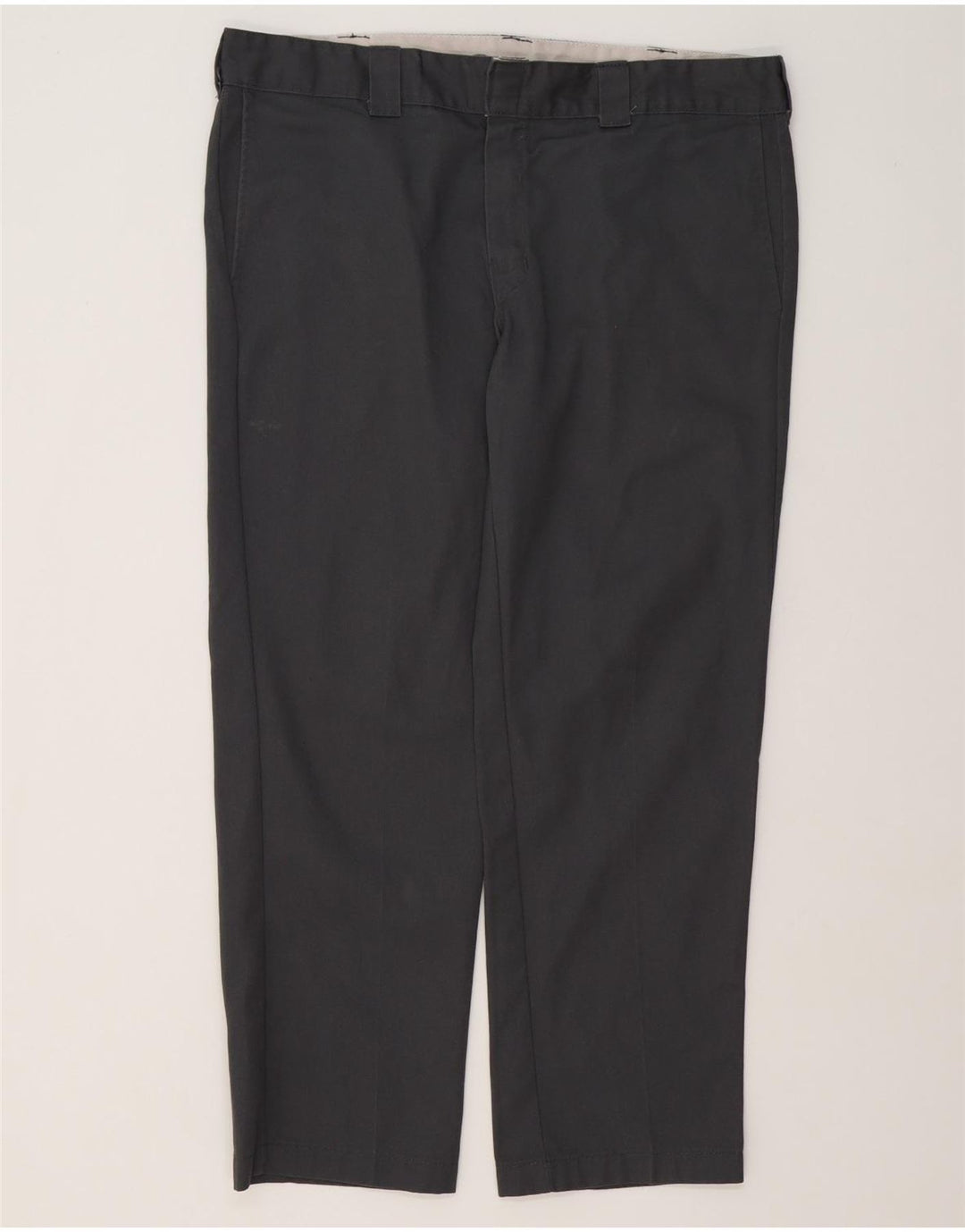 Мужские узкие прямые брюки-чиносы Dickies W38 L30, серый полиэстер