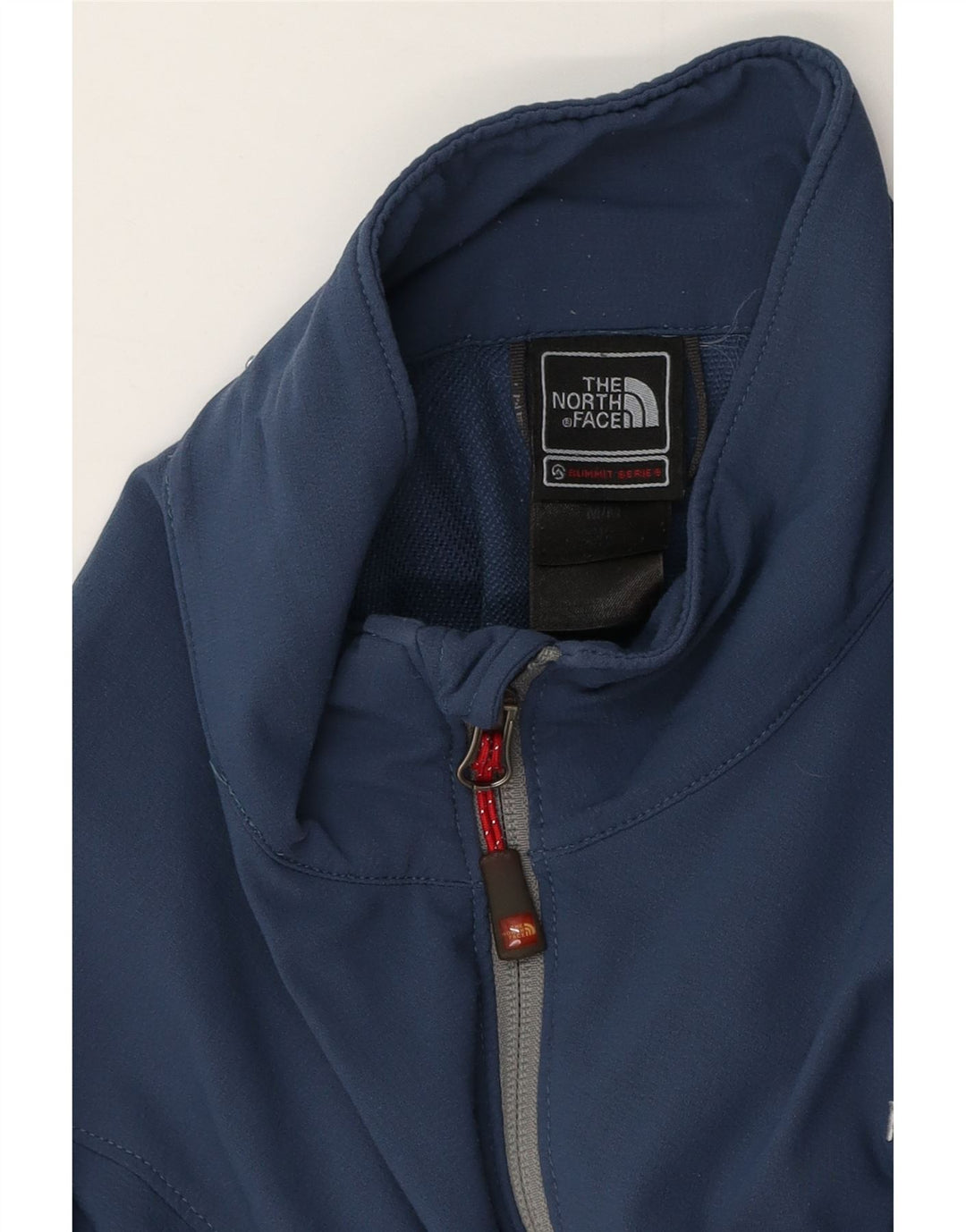 Мужская спортивная куртка The North Face среднего темно-синего цвета