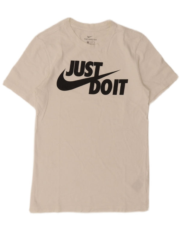 Мужская футболка с рисунком Nike Top XS, белый хлопок