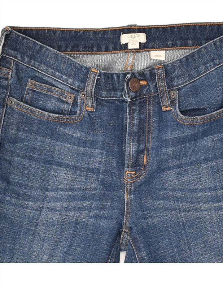 J. CREW Womens Slim Jeans W26 L30  Blue Cotton | Vintage J. Crew | Thrift | Second-Hand J. Crew | Used Clothing | Messina Hembry 