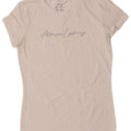 Женская футболка с рисунком Armani Exchange Top UK 10, маленькая белая