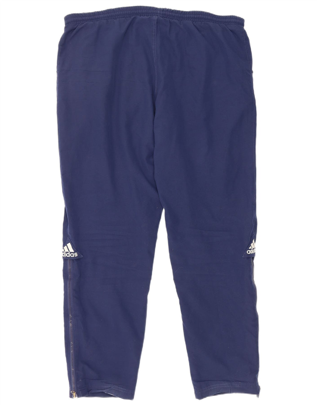 Мужские спортивные брюки Adidas XL темно-синие из полиэстера