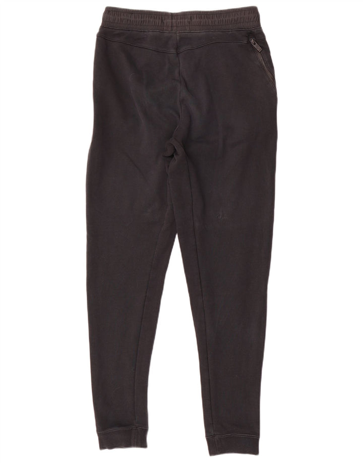 Мужские спортивные брюки NIKE, маленькие черные хлопковые брюки для бега