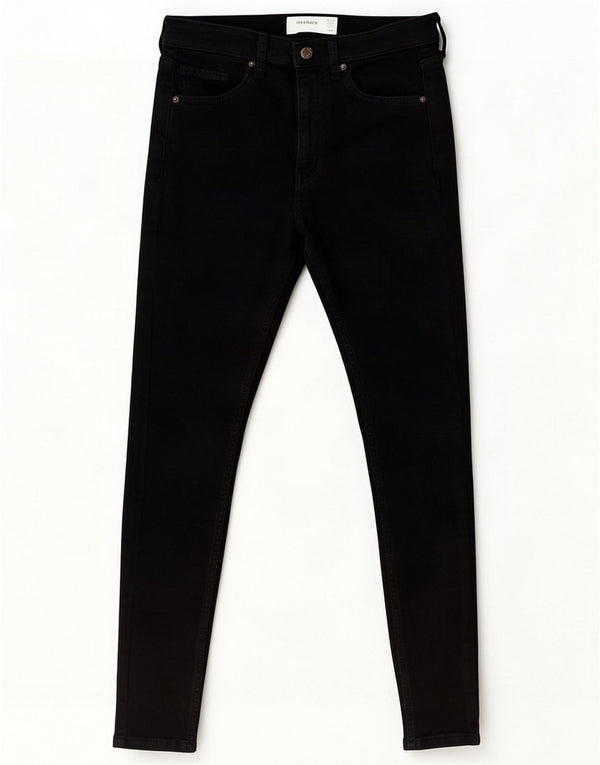 Женские джинсы скинни Topshop Jamie, размер 8 W26 L27, черный хлопок