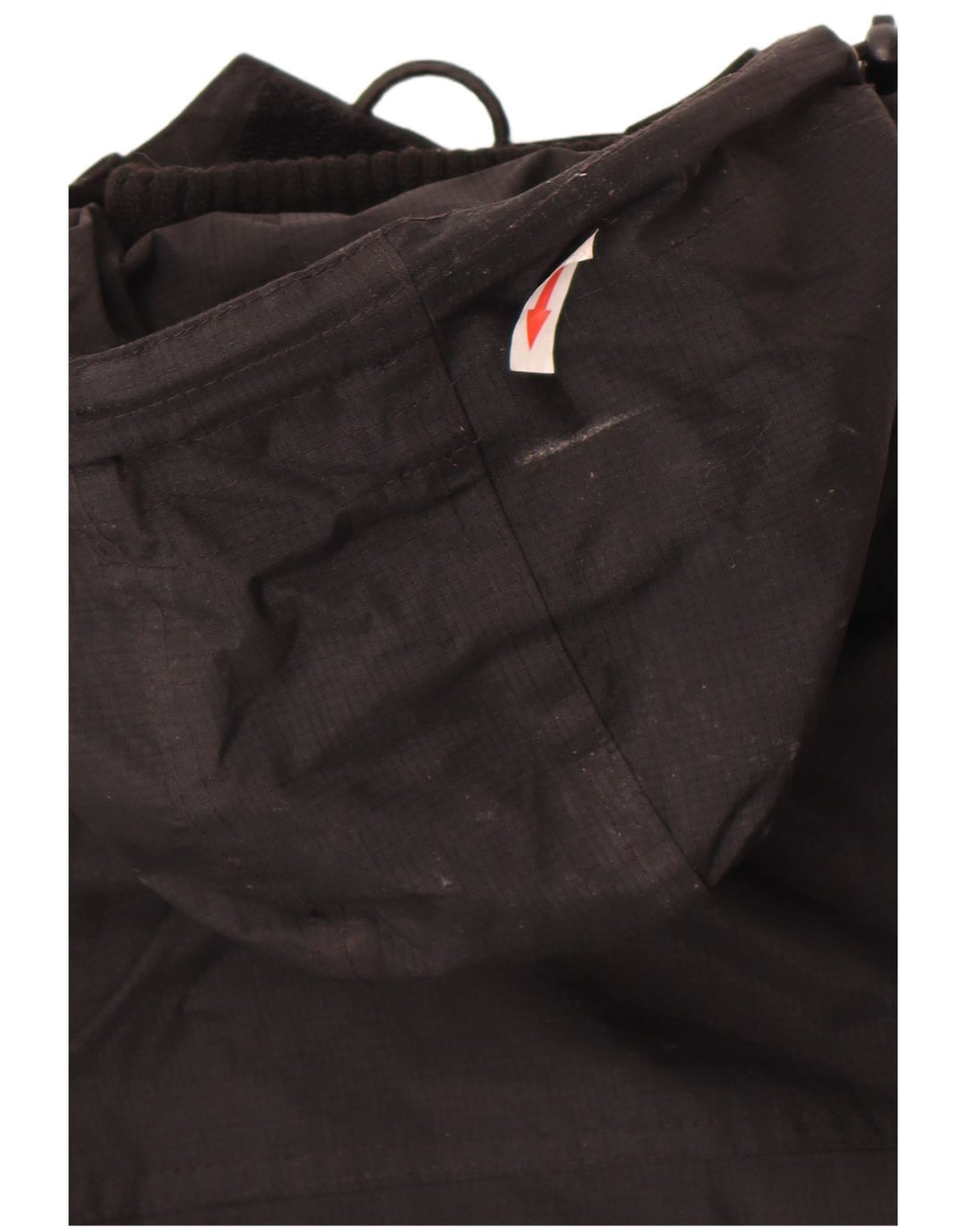Женская дождевик с капюшоном Superdry UK 12, средний черный нейлон