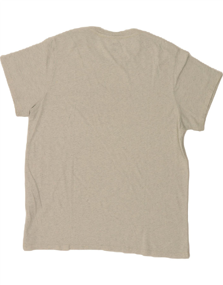 LEVI'S Mens Graphic T-Shirt Top 2XL Grey Flecked Cotton Vintage Levi's and Second-Hand Levi's from Messina Hembry 