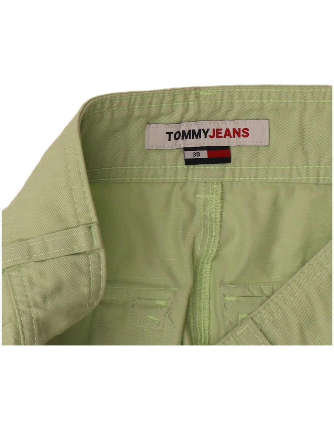 Женские шорты чинос Tommy Hilfiger W30, средние зеленые