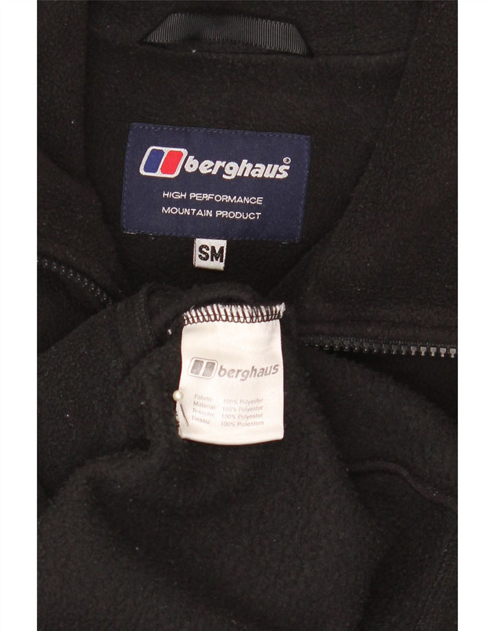 Мужская флисовая куртка Berghaus UK 36, маленькая, черная, полиэстер