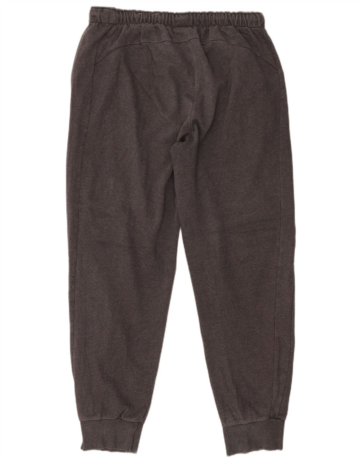 Мужские спортивные брюки с графическим рисунком Puma, большие серые хлопковые спортивные брюки для бега