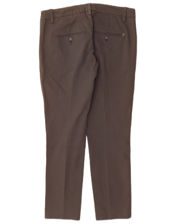 DONDUP Женские облегающие брюки чинос W28 L28 Серые хлопковые