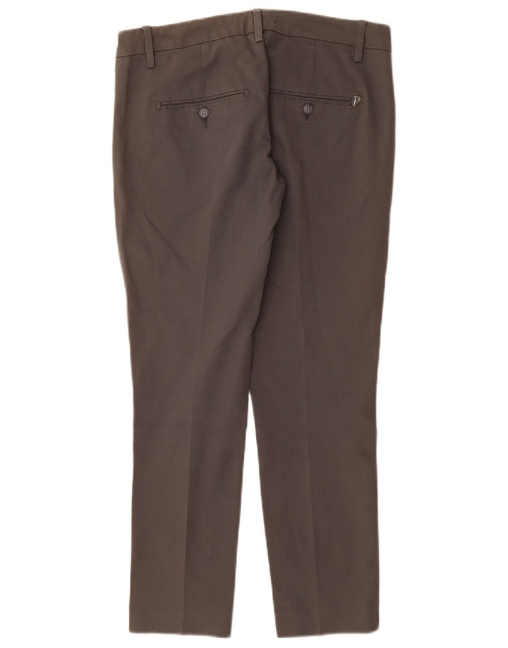 DONDUP Женские облегающие брюки чинос W28 L28 Серые хлопковые