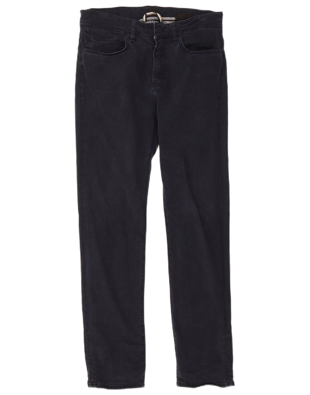 Мужские узкие джинсы Hugo Boss W31 L32 Темно-синие из лиоцелла