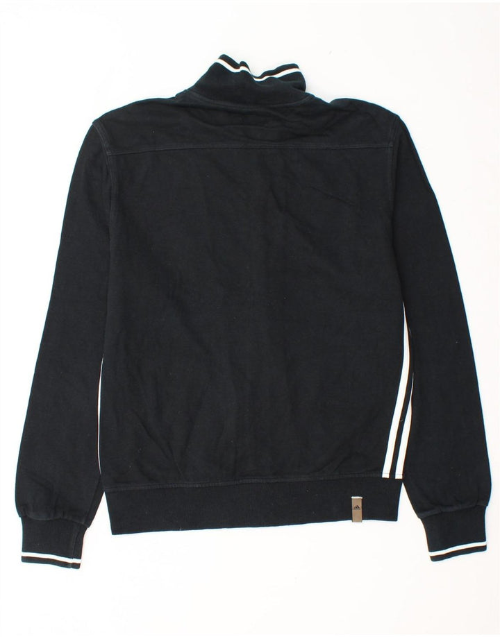 Мужской спортивный костюм ADIDAS, верхняя куртка UK 36/38, маленький черный хлопок