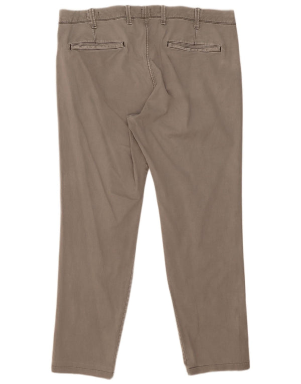 Мужские узкие брюки-чиносы Gap W38 L32, серые, хлопковые