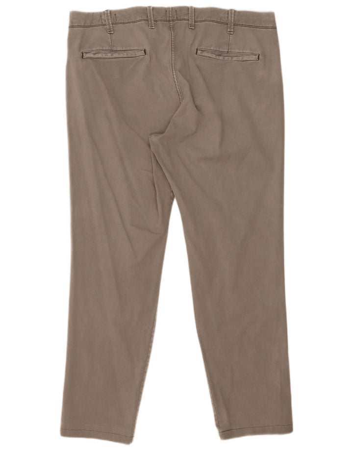 Мужские узкие брюки-чиносы Gap W38 L32, серые, хлопковые