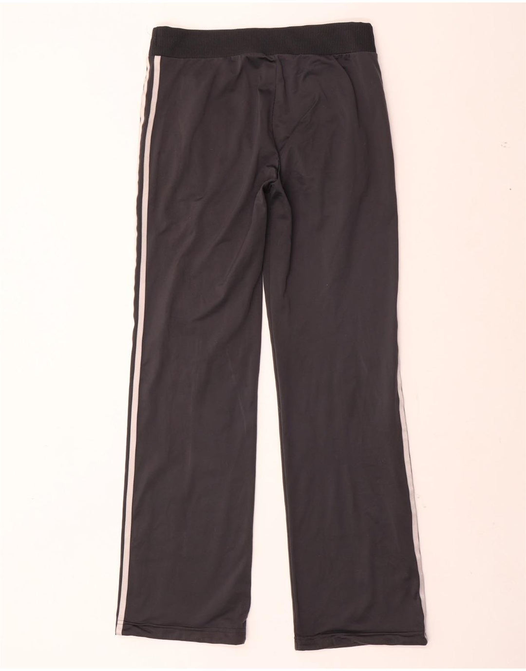 Женские спортивные брюки ADIDAS UK 12, полиэстер среднего серого цвета