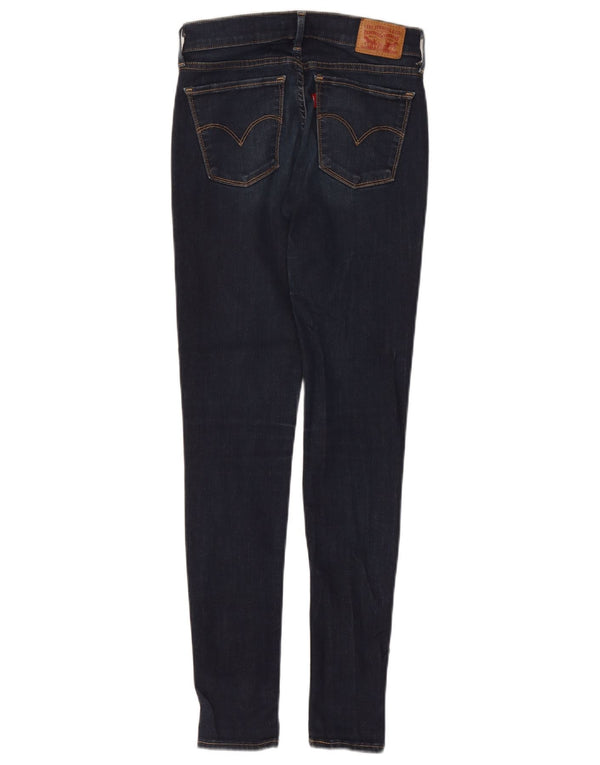 Женские джинсы Levi's 710 Super Skinny W26 L30 Темно-синие, хлопок