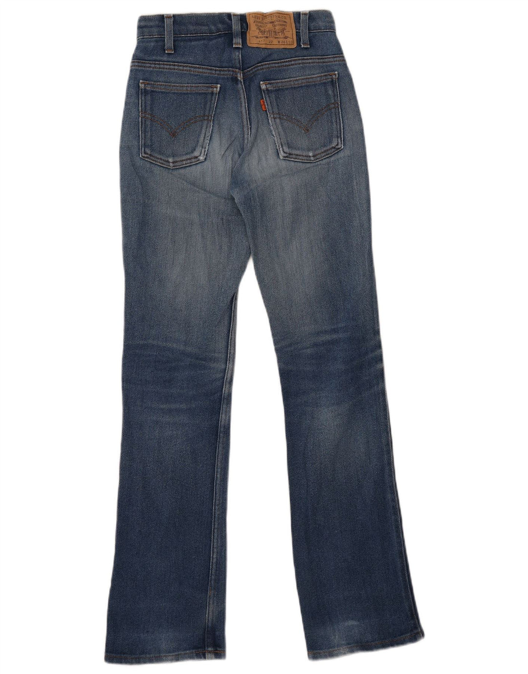 Женские джинсы LEVI'S 417 Bootcut W26 L32 Синие, хлопок