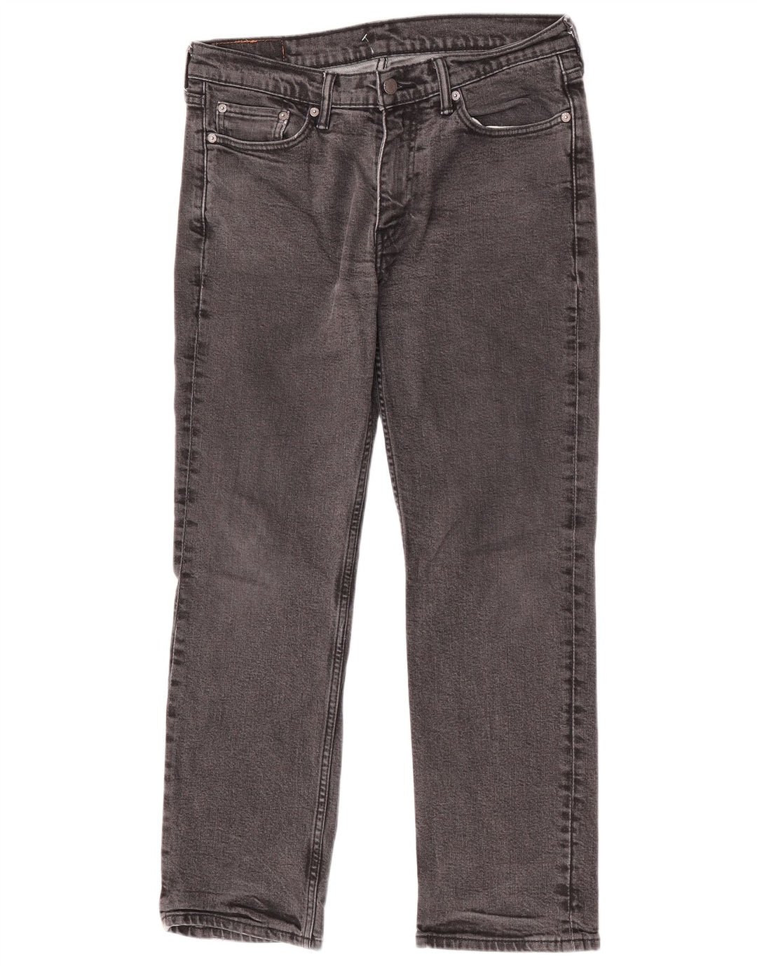 Мужские прямые джинсы Levi's 514 W33 L30 серые, хлопок