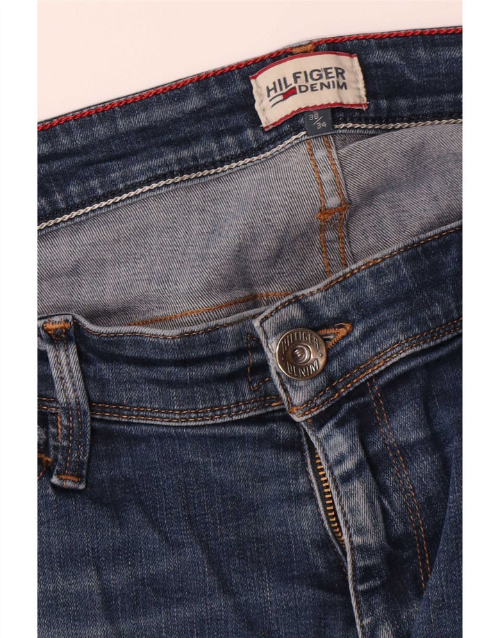 Мужские узкие джинсы Tommy Hilfiger W38 L30 синие, хлопок