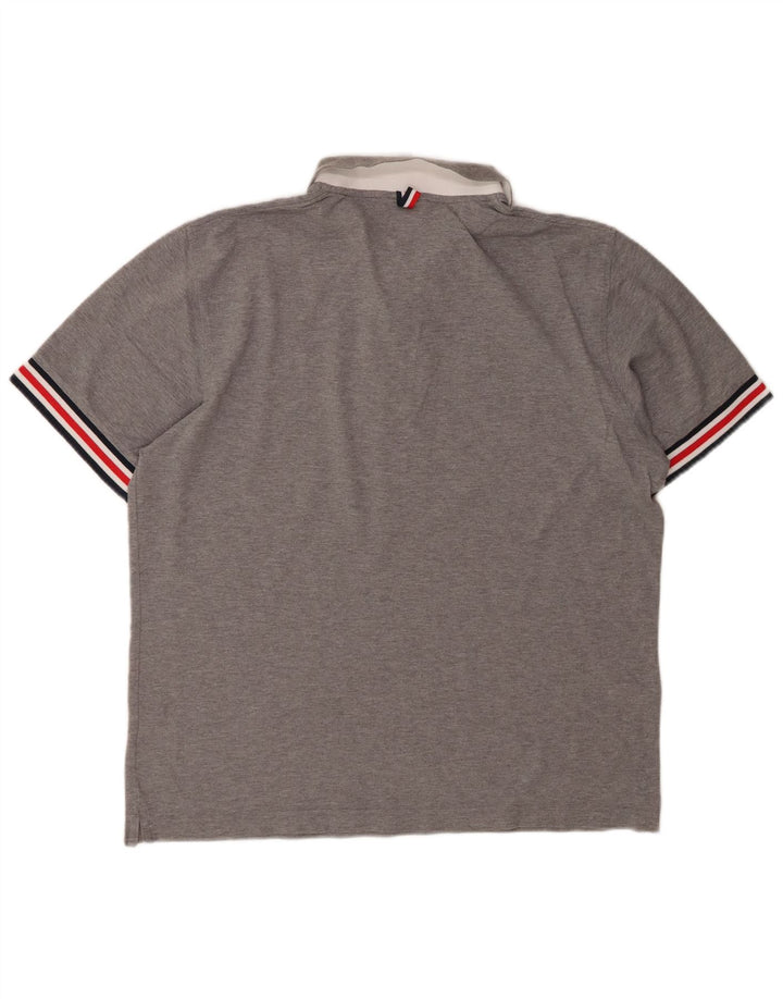SUN68 Mens Polo Shirt 2XL Grey Cotton