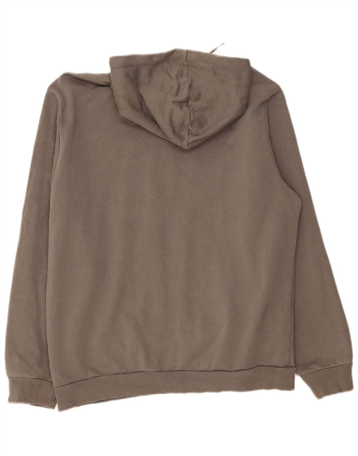 Мужской джемпер с капюшоном PUMA, большой серый, хлопок