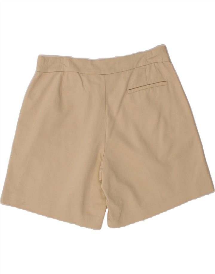 CHAPS Womens Chino Shorts Small W27  Beige Cotton Vintage Chaps and Second-Hand Chaps from Messina Hembry 
