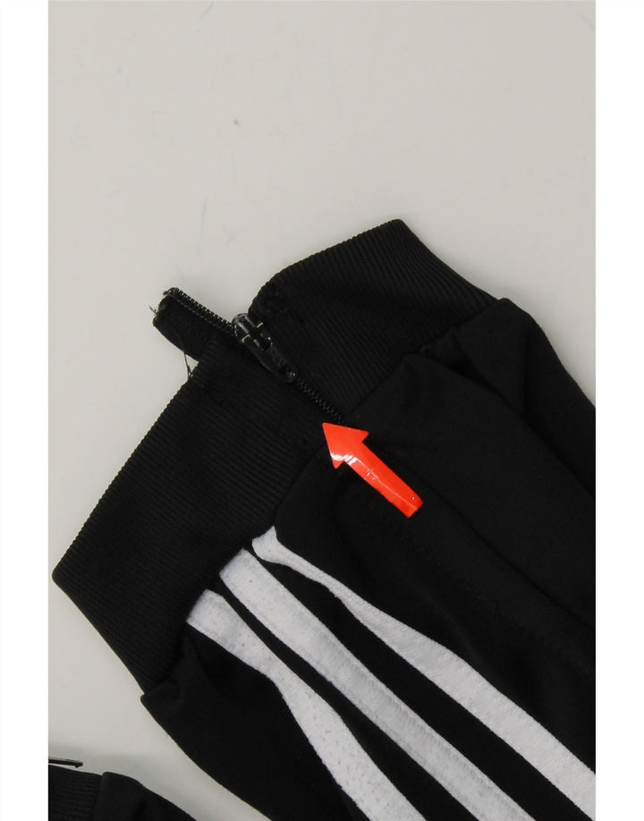 ADIDAS Boys Tracksuit Trousers Joggers 13-14 Years  Black Polyester Vintage Adidas and Second-Hand Adidas from Messina Hembry 