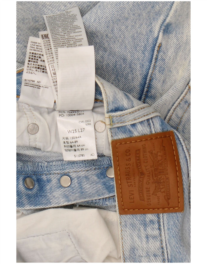 Женские свободные джинсы Levi's W25 L27, синий хлопок