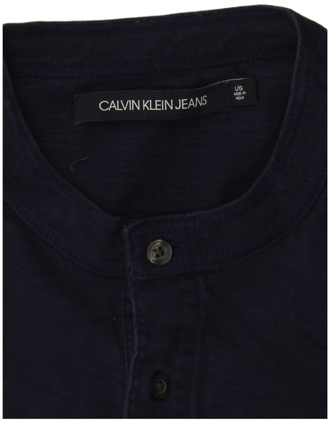Мужская футболка Calvin Klein Jeans, большой темно-синий
