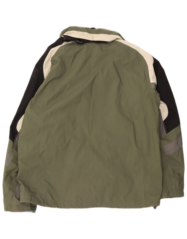 Мужская ветровка Columbia Omni-Shield UK 42 XL с цветными блоками цвета хаки