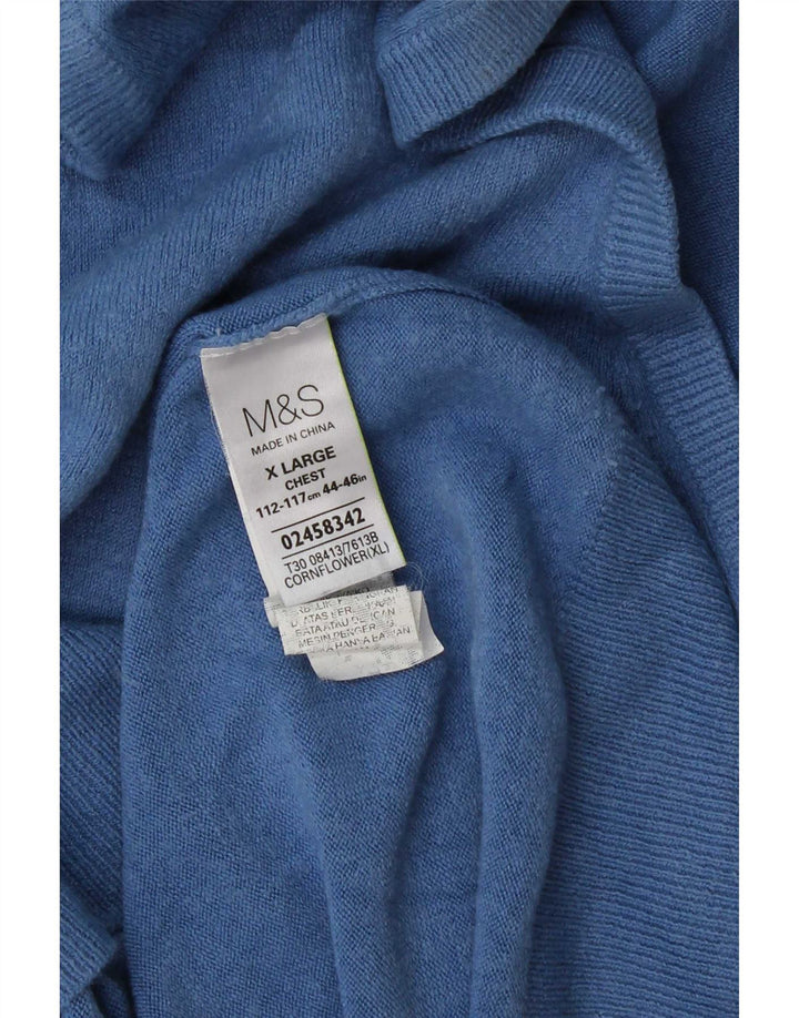 Мужская майка Marks & Spencer XL, синий акрил