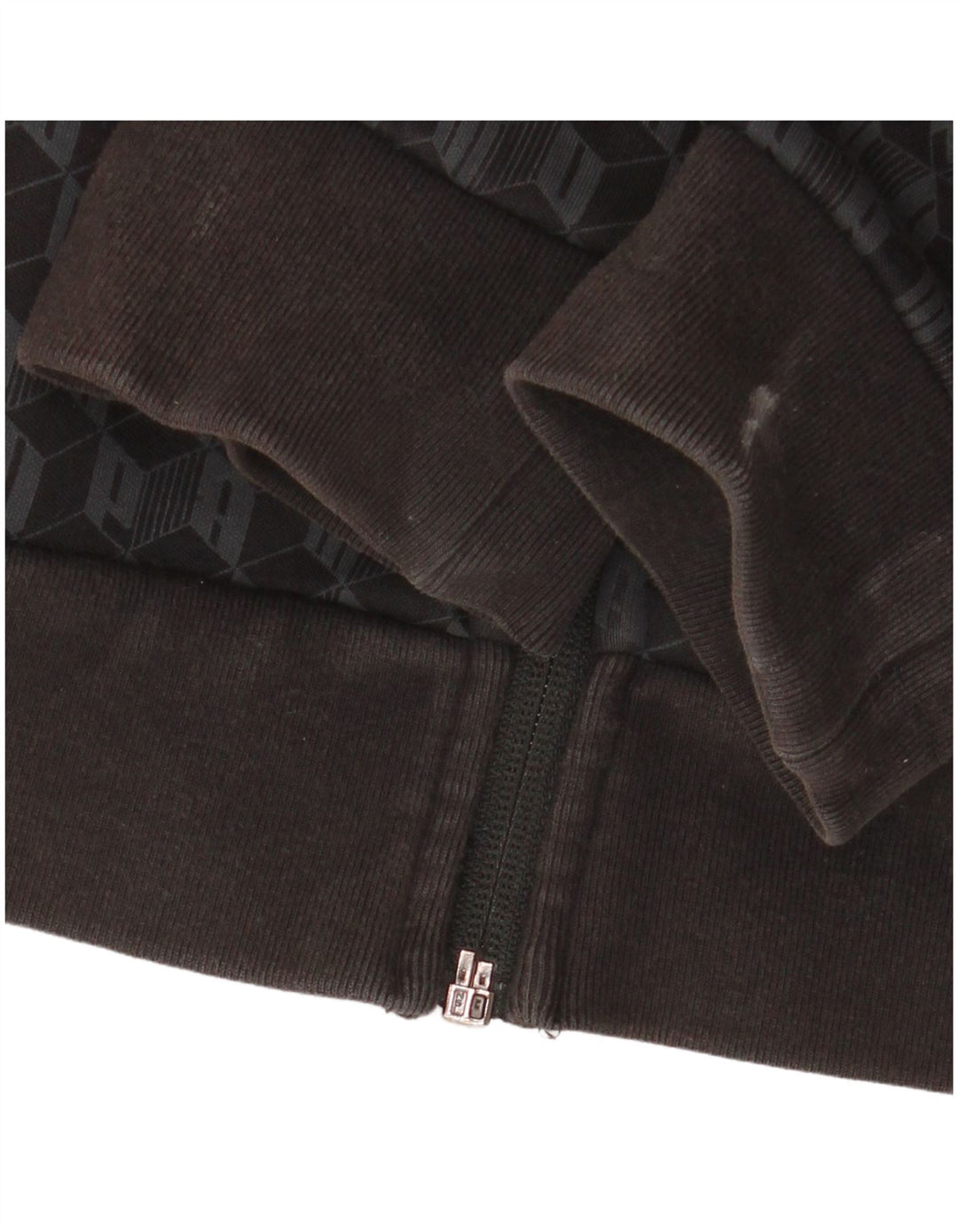 Мужской спортивный костюм Puma с графическим рисунком, большая черная хлопковая куртка с геометрическим рисунком