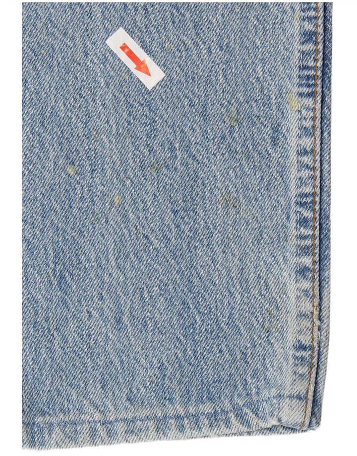 Женские прямые джинсы Levi's 501 W28 L27 синие, хлопок