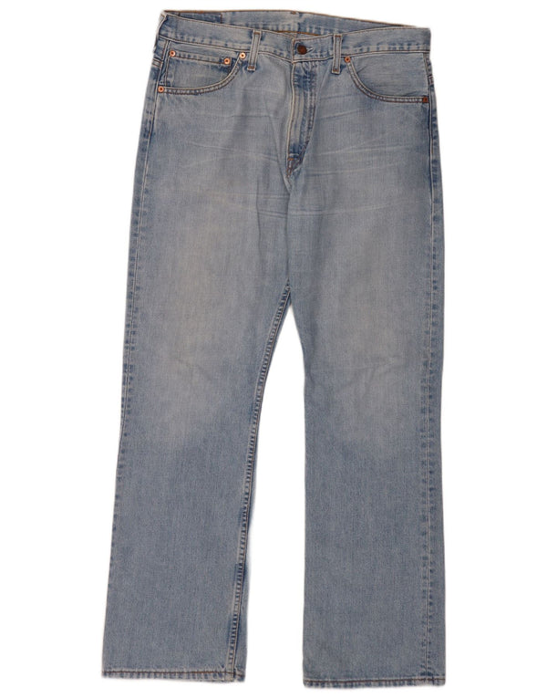 Мужские джинсы Levi's 507 Bootcut W36 L34 синие, хлопок
