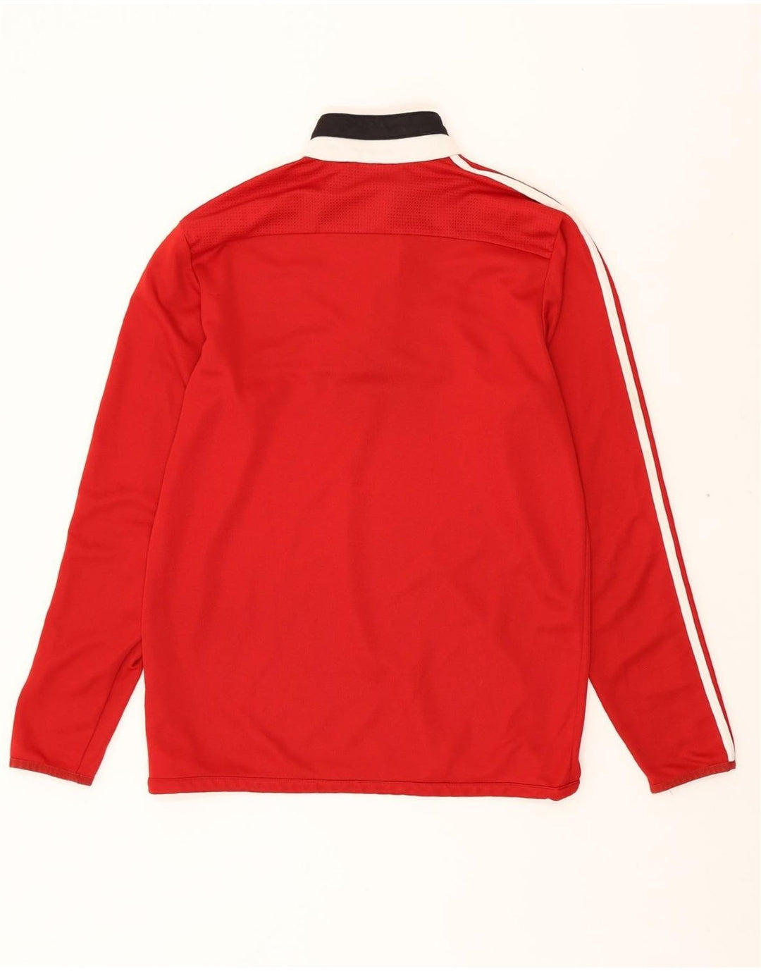 ADIDAS Mens Climacool Pullover Tracksuit Top Medium Red Colourblock Vintage Adidas and Second-Hand Adidas from Messina Hembry 