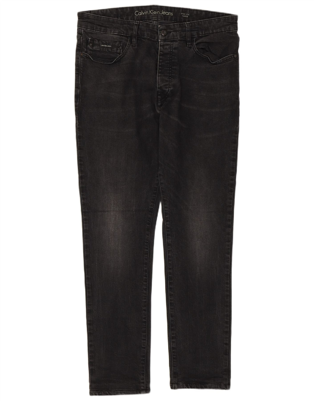 Мужские зауженные джинсы Calvin Klein W33 L29, серый хлопок