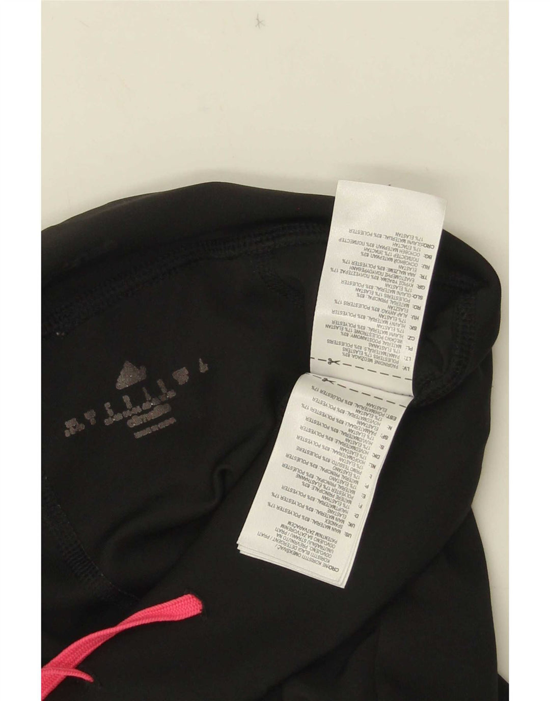 Женские леггинсы Adidas Climalite UK 8/10, маленькие черные из полиэстера