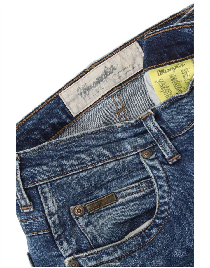 Джинсы мужские прямые WRANGLER W32 L33 синие, хлопок