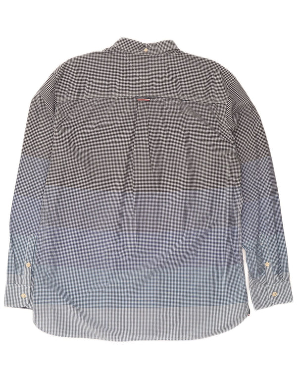 Мужская рубашка обычного кроя Tommy Hilfiger 2XL, разноцветный хлопок в мелкую клетку