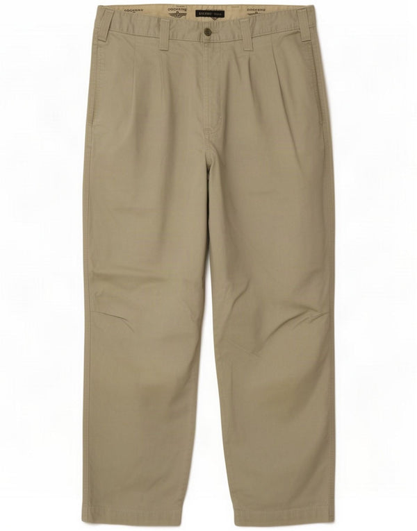 Dockers Мужские брюки-чиносы с привязкой W38 L32 Хаки Хлопок