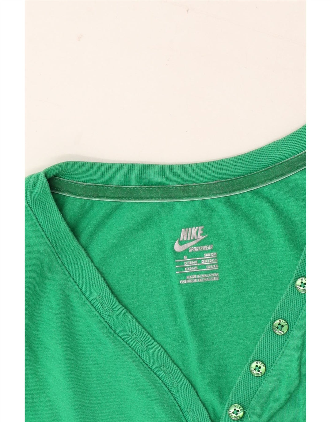 Женская футболка Nike Top UK 12, средний зеленый