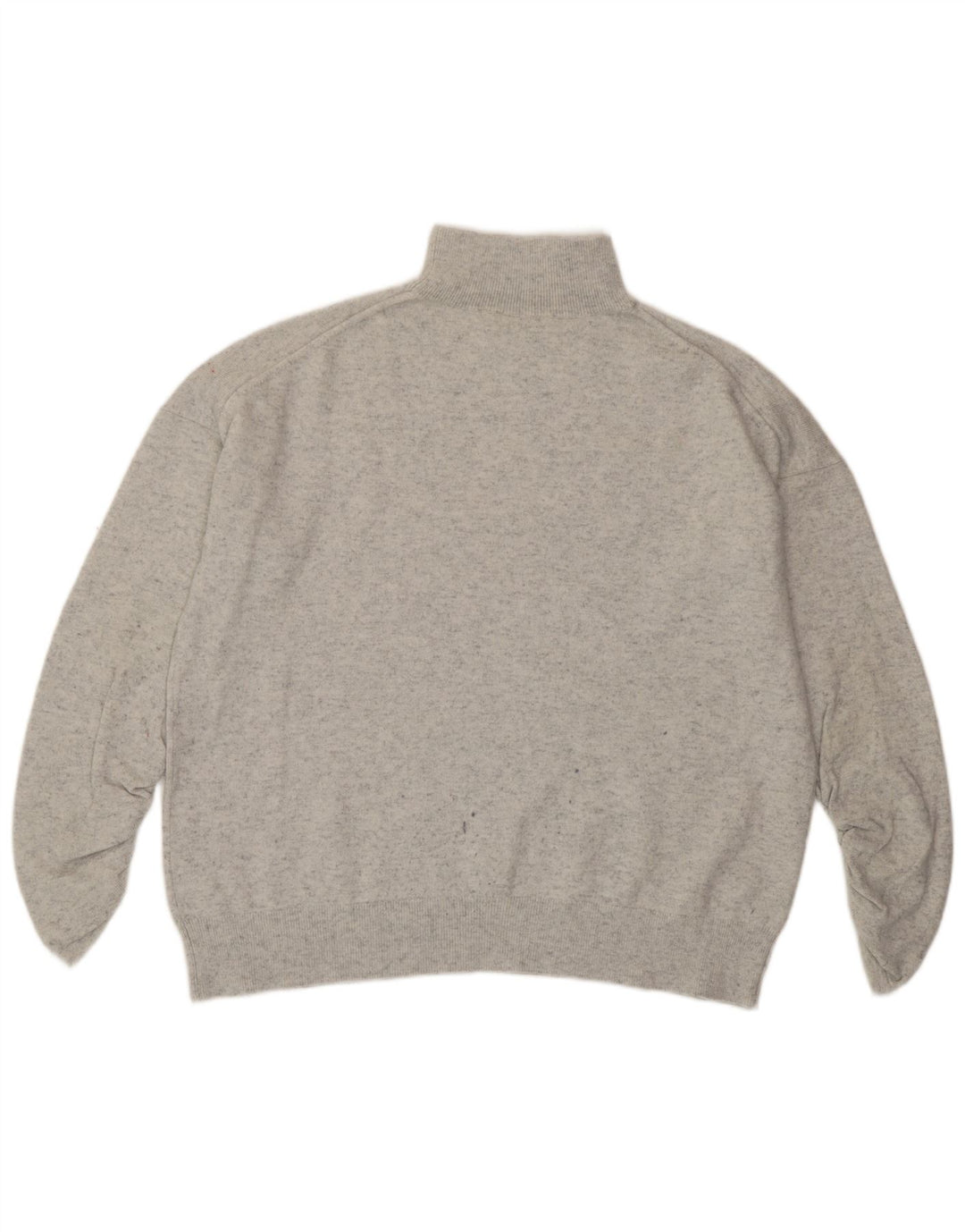 Женский джемпер с высоким воротником MINT VELVET UK 14, средний серый в крапинку