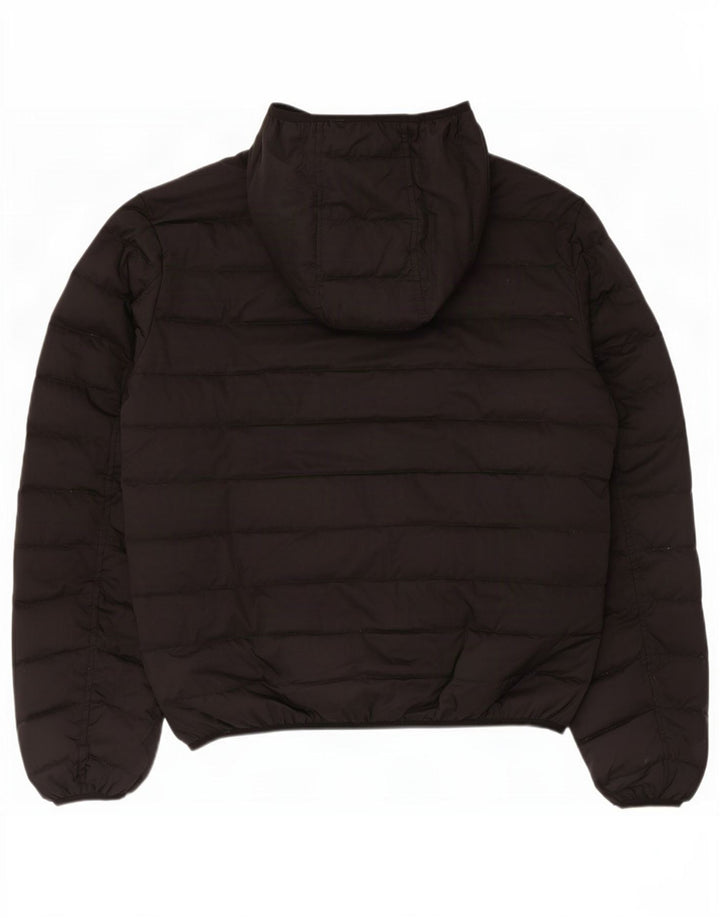 Мужская утепленная куртка с капюшоном Diesel UK 42 XL, черный полиэстер