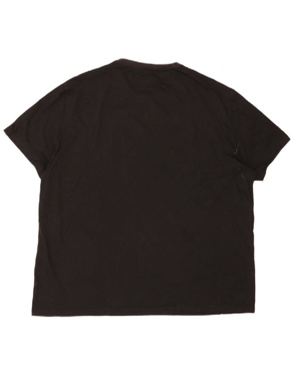 Мужская футболка с рисунком Armani Exchange Regular 2XL, черная