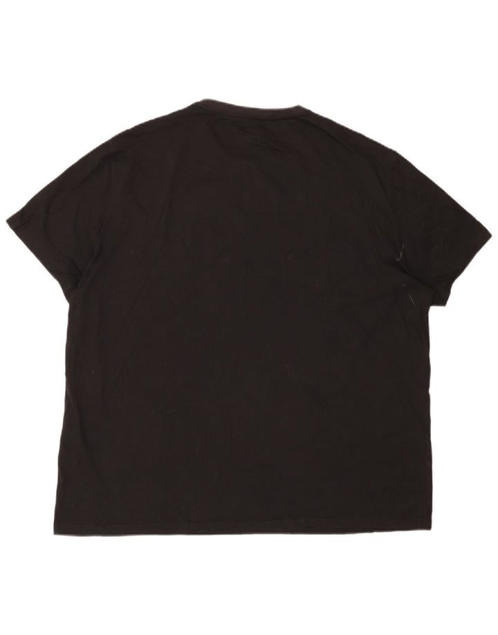 Мужская футболка с рисунком Armani Exchange Regular 2XL, черная